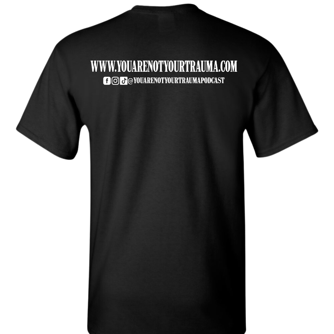 You Are Not Your Trauma Logo Tee