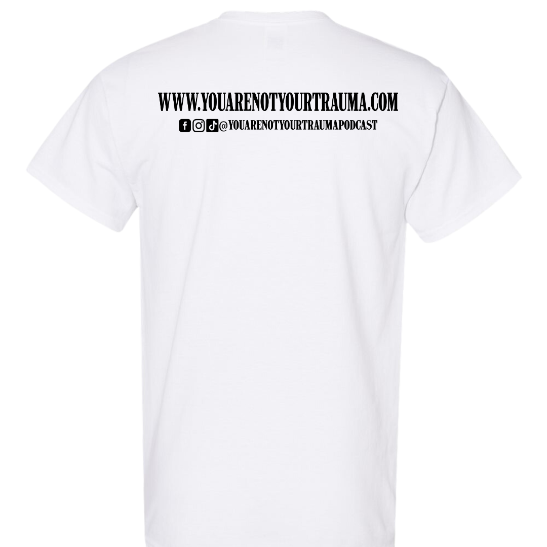 You Are Not Your Trauma Logo Tee